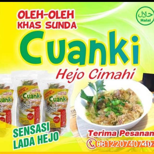 

Cuanki sambel hejo khas cimahi