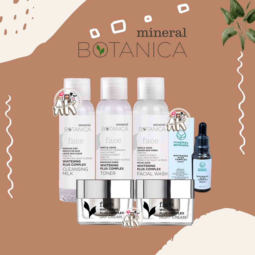 MINERAL BOTANICA WHITENING SERIES