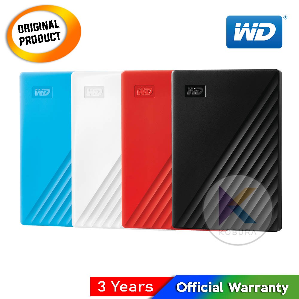 [WESTERN DIGITAL] - WD My Passport 4TB USB 3.2 Gen1 - Free Pouch