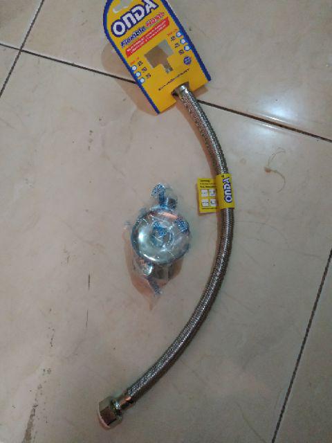 Selang Fleksible Onda 40cm Flexible Hose - Air Dingin - Kloset -toilet