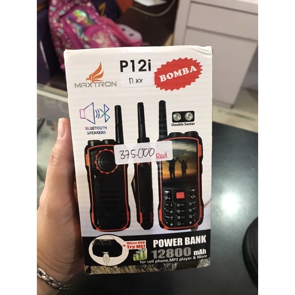 HP MAXTRON P12i BOMBA BIG SPEAKER KUALITAS PREMIUM