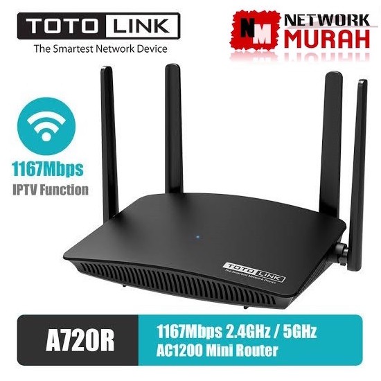 TOTOLINK A720R AC1200 Wireless Dual Band Router