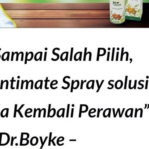 ☁ MIMI Intimate Spray KVA Dr. Boyke / Spray Miss V / Spray Kewanitaan ◌