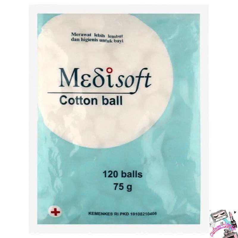 ☃Cutezz_Ching1☃Medisoft Cotton Ball 120balls 75g