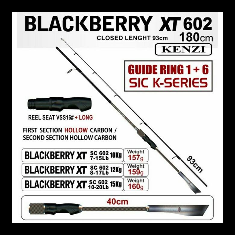 PROMO JORAN SPINNING KENZI BLACKBERRY 602 XT DAN REDBERRY 602 XT ALAT PANCING TERMURAH PALING LENGKA