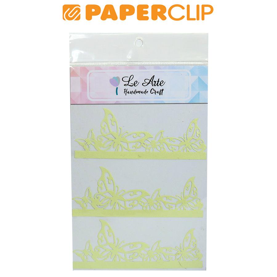 

STIKER BUTTERFLY BORDER SET