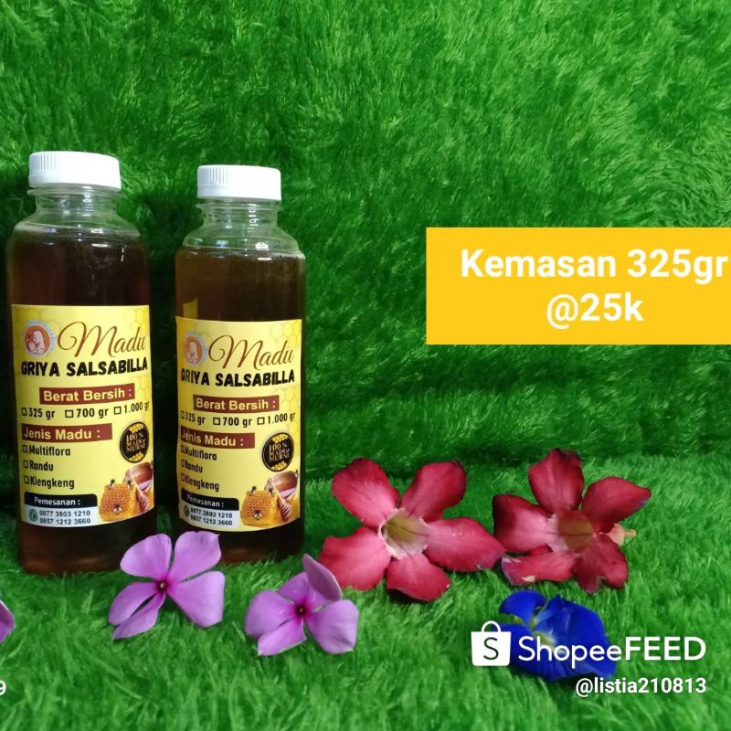 

Madu Multiflora 325gr Asli RawHoney, Murni, Langsung Peternak Rp 25.000
