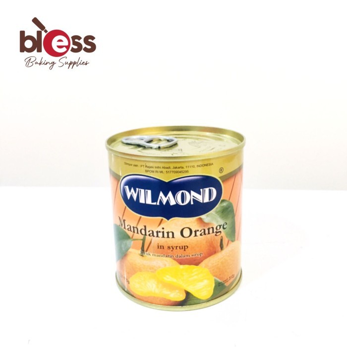 

BUAH KALENG WILMOND MANDARIN ORANGE 312 GR / CANNED FRUIT CAN / CTN ( 24 PCS)