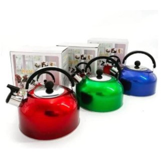 Whistling Kettle ~ Teko Siul Stainless Steel ~ 3 Liter