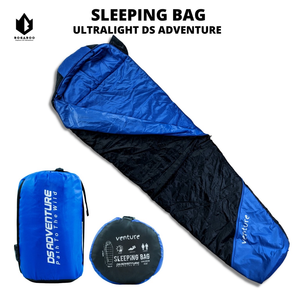 (BISA AJA COD )Sleeping bag dacron 4 0z DS ADVENTURE seru venture - SLEEPING BAG DACRON TEBEL - SLEEPING BAG HANGAT - SLEEPING BAG ultralight - SB - SLEEPINGBAG - SLEPINGBAG - SLEPINGBAG - SLIPINGBAG DACRON TEBEL