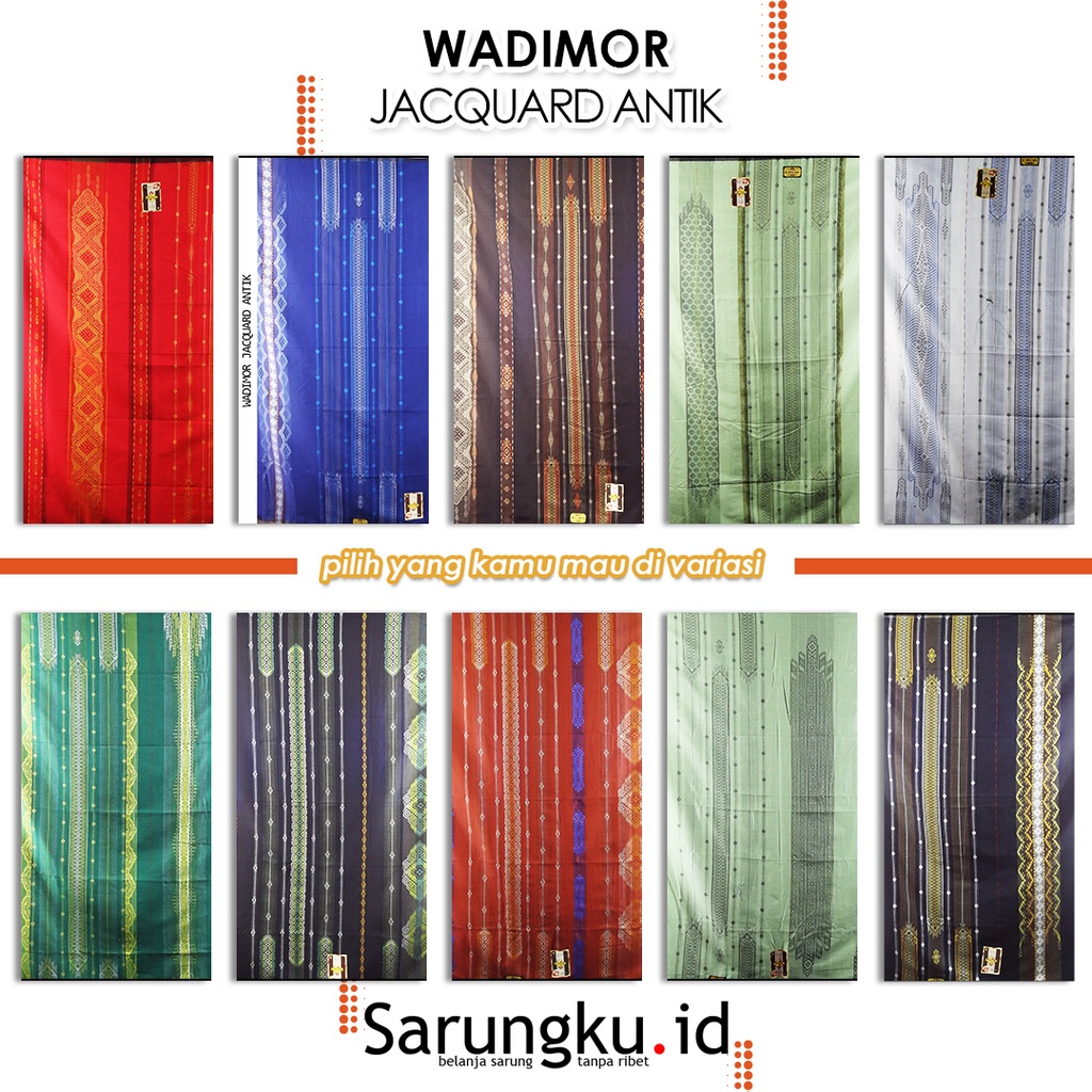 SARUNG WADIMOR JACQUARD ANTIK
