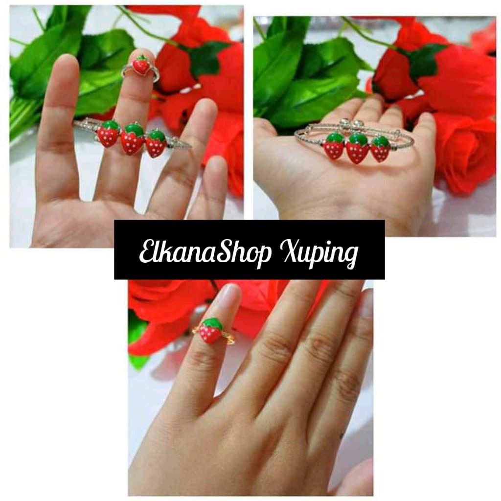 Gelang anak kolong free cincin xuping