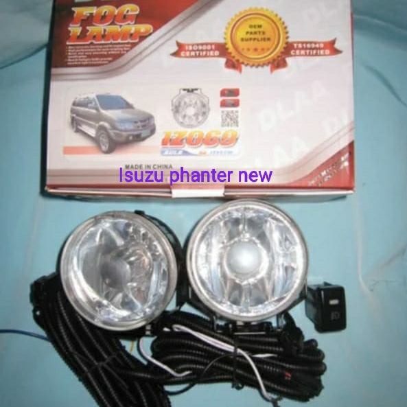 foglamp bemper BUMPER DEPAN MOBIL lampu SOROT kabut isuzu PANTHER phanter new KAPSUL DLAA