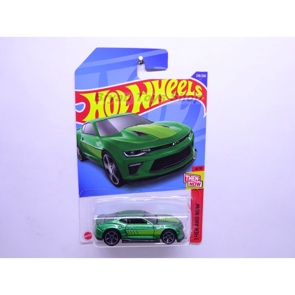 Hot Wheels 18 Camaro SS Hijau - New