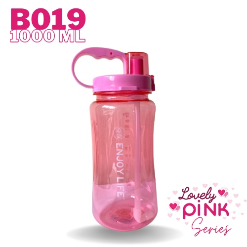 PINKY SALE ! Botol Air Minum Viral Pink Edisi Promo Termos Valentine / Hari Kasih Sayang