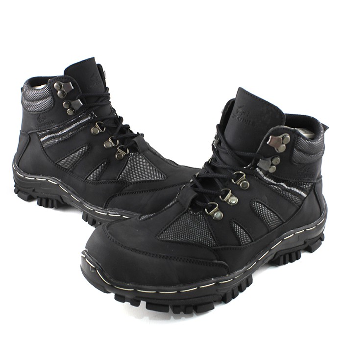 Sepatu Safety Boots Crocodile Armor 3 Warna PDL Ujung besi Proyek Kerja Lapangan Work Boots Touring