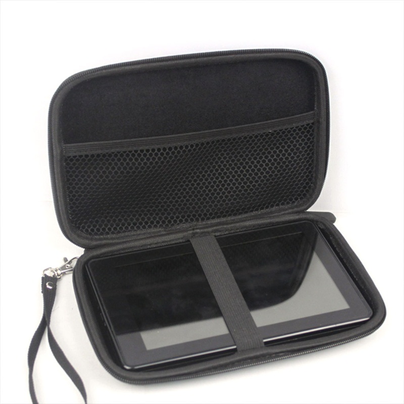 Cre Tas Pouch Hard Case 7 &quot;Dengan Resleting Untuk Garmin Nuvi Tomtomtom Sat Nav GPS