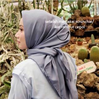 Scrunchie Hijab  Jumbo Cepol Ikat  Rambut  Hijab  Shopee 