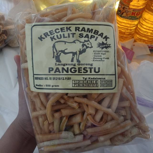 

KRUPUK KULIT SAPI RAMBAK SUPER 500gr (COD)