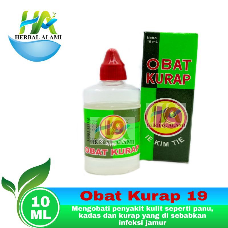 Obat Kurap 19 IE KIM TIE - Mengatasi Gatal Panu
