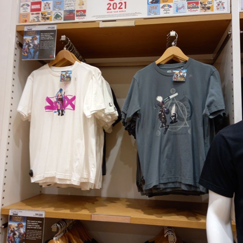 UNIQLO ORI DIJAMIN READY ANIMAL CROSSING NEW HORIZON LEAGUE OF LEGENDS JUJUTSU KAISEN JJK Kaos SALE