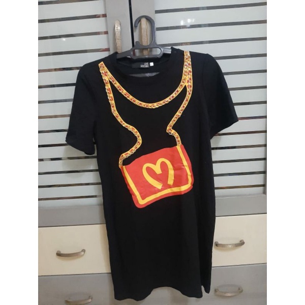 Dress preloved love moschino