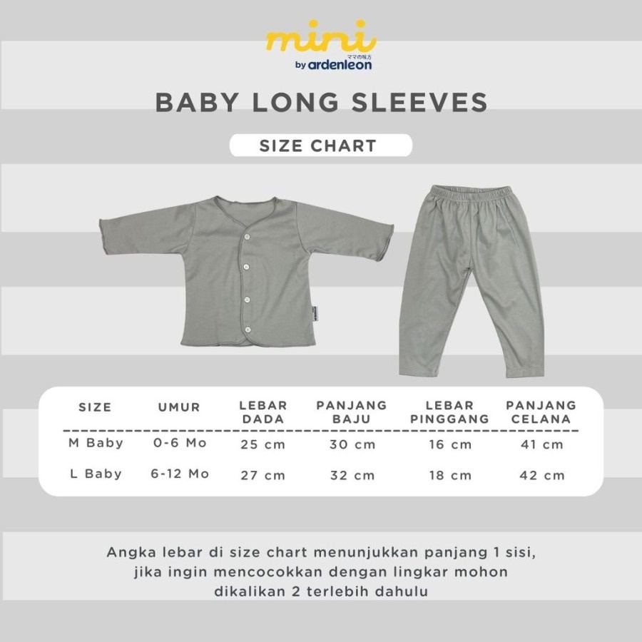 Ardenleon MINI Series Baby Long Sleeves GREY