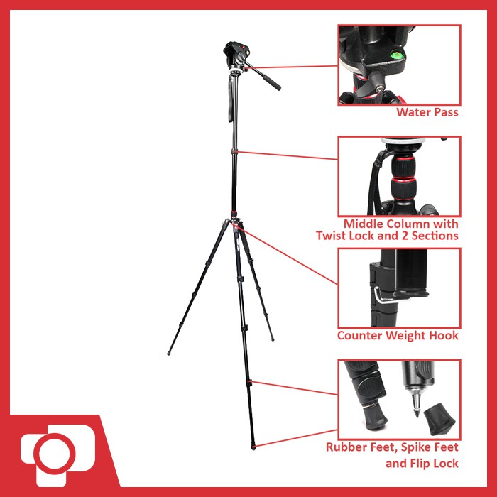 Takara Rover 77 Video Traveller Tripod Monopod