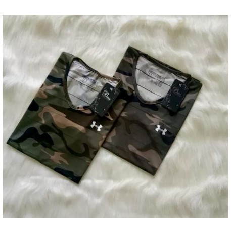 BAJU ARMY LORENG LORENG LADIES KAOS SPORTY SHOULDER CEWEK TSHIRT DISTRO ARMY WANITA FT183