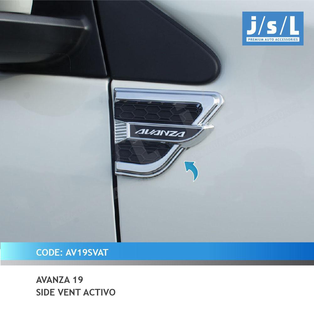 Side Air Flow Avanza 2019 Side Vent Model Activo