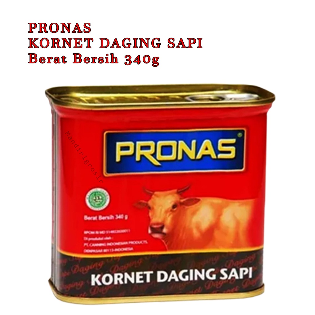 KORNET DAGING SAPI * PRONAS * KORNET PRONAS  * 340 g