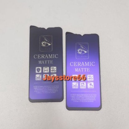 Tempered Glass Ceramic Anti Blue Matte Ray Screen Guard Anti Pecah Oppo A71 A57 F1s A74 A92  A16K Reno 5F Reno 2 Reno 2Z Reno 2F A59/A5 2020/A9 2020/A8/A31 2020/F5/F7/F9/ F11/F11 pro/A15/A15s/A53/ A53s 5G/A16/A16s/A54/A54s/A1k/A37/A3s/Reno 5