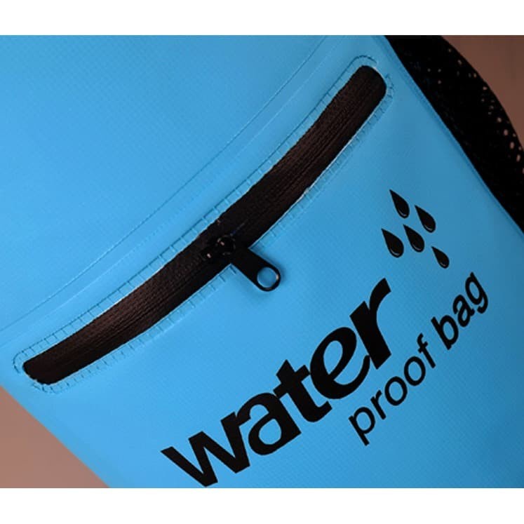 Outdoor Waterproof Bucket Dry Bag 10 Liter with Extra Pocket - OB-104