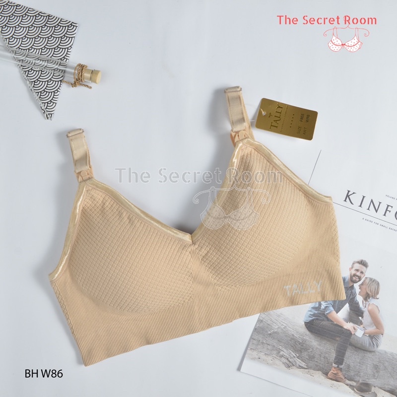 TALLY BRA BH MENYUSUI W86 | BAHAN RAJUT I FREE SIZE I TANPA KAWAT I BUSA TIPIS