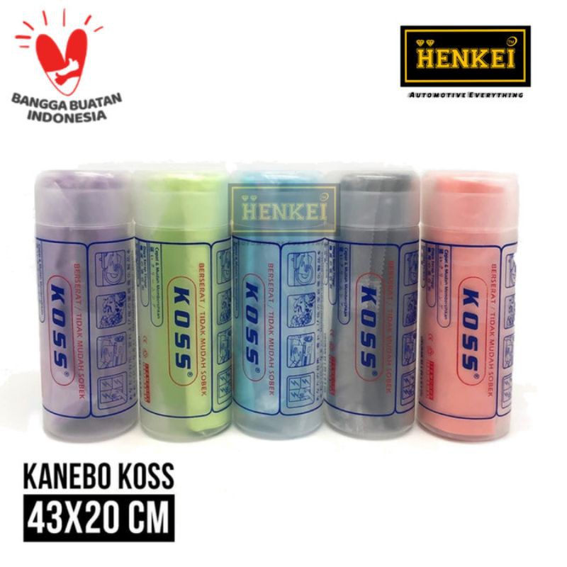 Kanebo Koss - Lap Kanebo - Canebo Motor Murah Serbaguna Daya Serap Tinggi