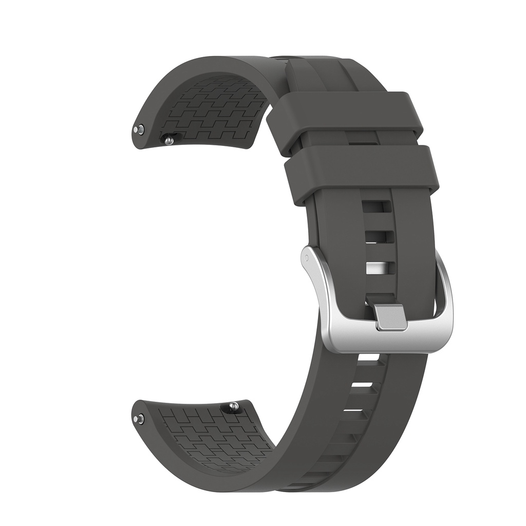 Silicone Strap For Huawei / Samsung / Amazfit / Xiaomi Watch GT2 GT3 46mm Watch3 Watchband 22mm Men Women Sports Bracelet Replacement Band aksesoris jam tangan