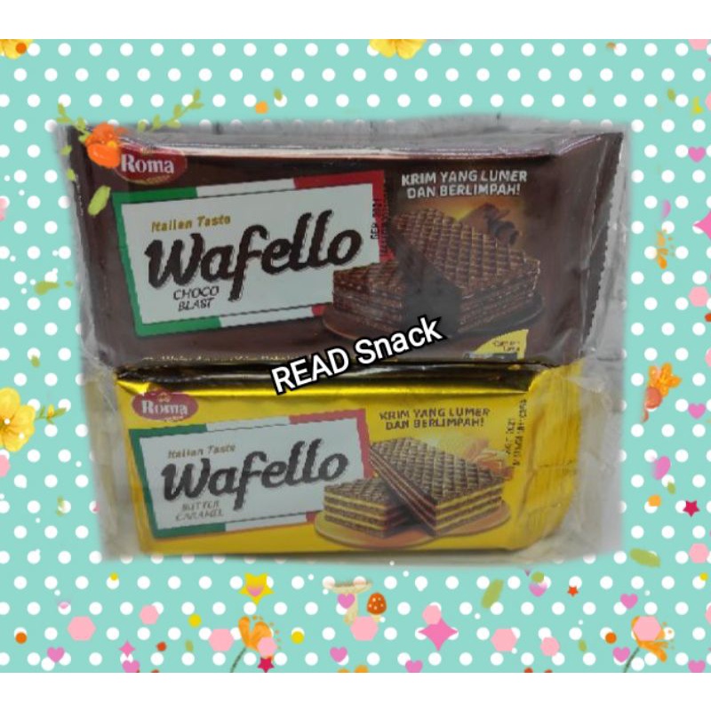 

WAFELLO Wafer Roma (10 Bungkus) mini