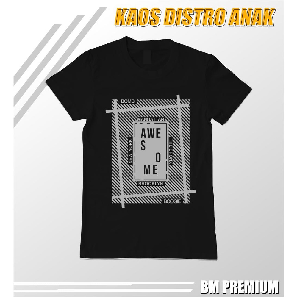 KAOS BOOMBOGIE ORIGINAL/KAOS DISTRO PREMIUM KIDS MOTIF 15 BUAT PEMILIHAN WARNA KAOS ADA DI VARIASI