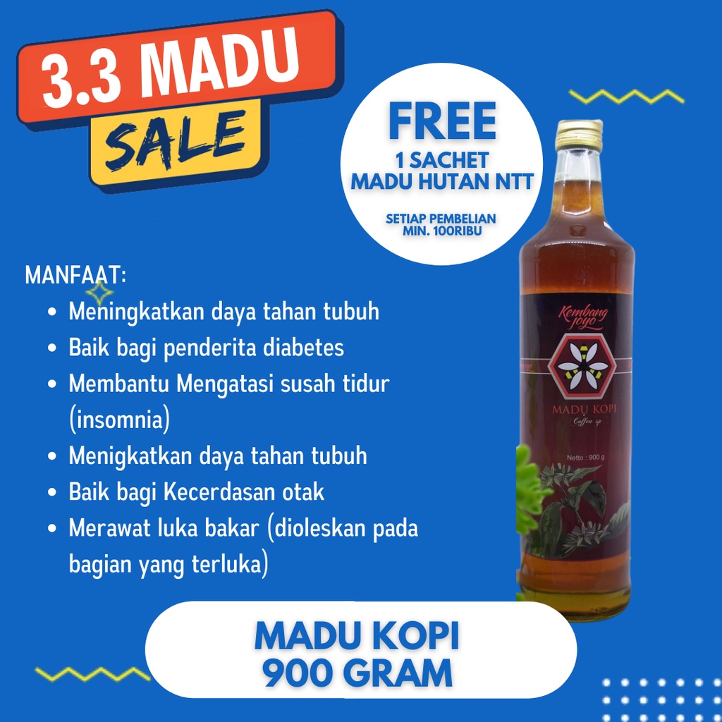 

Madu Kembang Joyo - Madu Kopi 660 ml / 900 gr