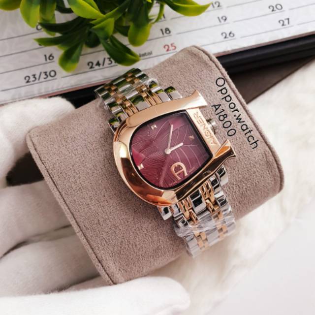 Aigner Ladies A1800 Silver Rosegold