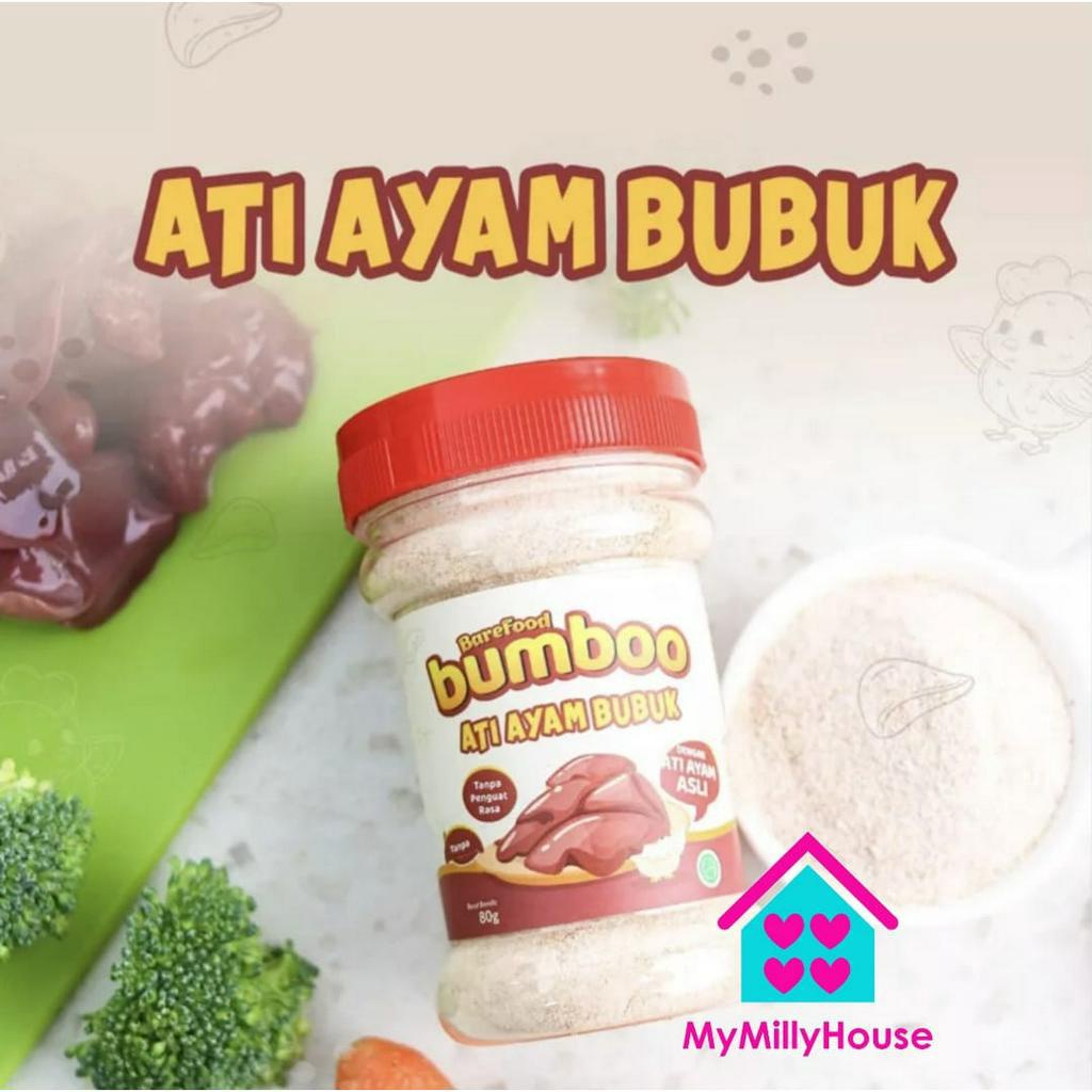 BUMBOO Kaldu Asli MPASI Anak 90GR No MSG / Tanpa Gula &amp; Garam / Kaldu Ayam Jamur Bahan Alami Tambahan Sayur Asli