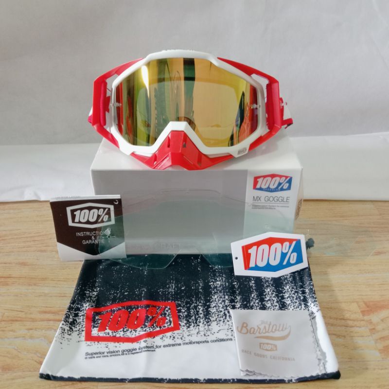 kacamata crosd trail 100 merah