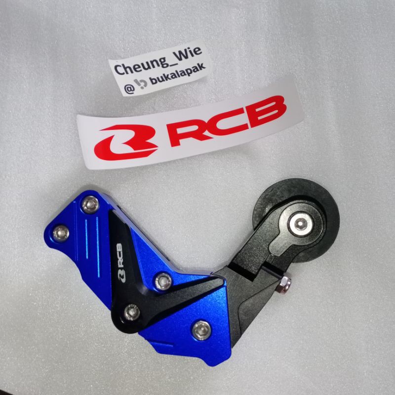 Stabilizer rantai RCB Biru Chain Tensioner 50mm Supra / Smash/ Jupiter Z