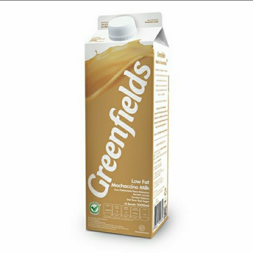 

Susu Pasteurisasi Greenfields Low fat Mochaccino Milk 1000ml