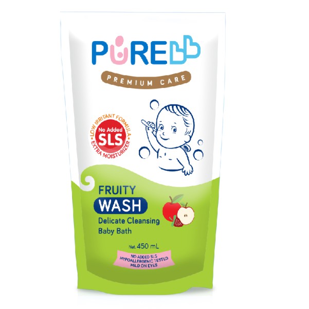 Pure bb Wash Fruity Refill 450ml