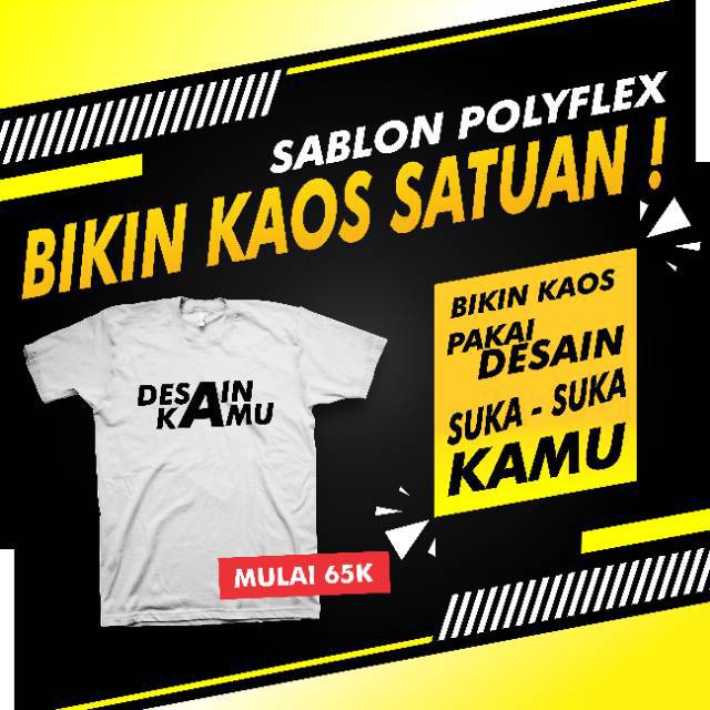 12 Desain Tempat Sablon Kaos Satuan Di Bandung Untuk Di Koleksi Bulan Ini