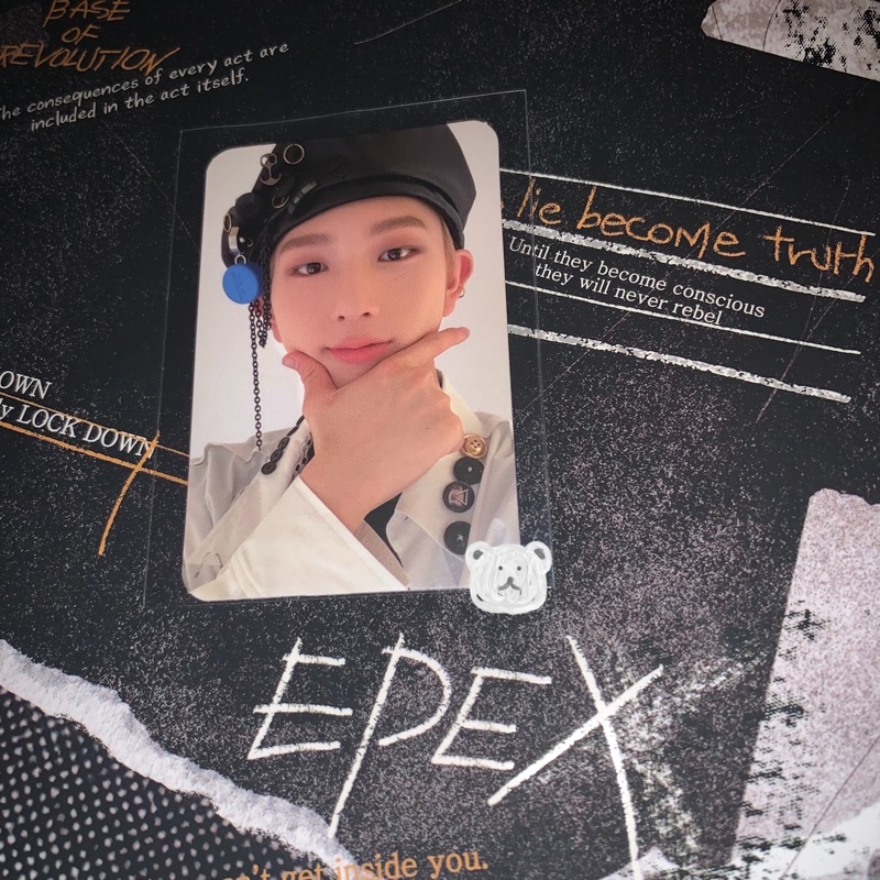 [READY] EPEX Baekseung album photocard/PC EPEX