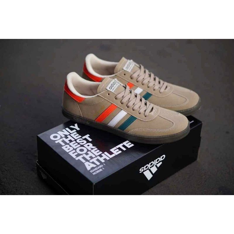 brown adidas spezial