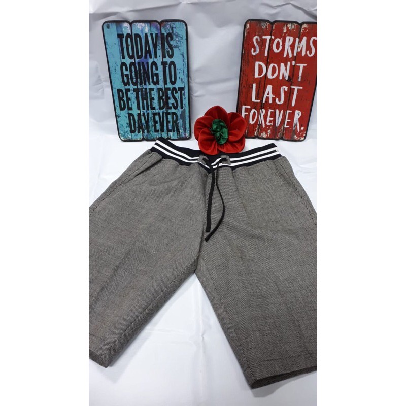 Malibu MCRA 28 - Celana Pendek Pria - abu abu