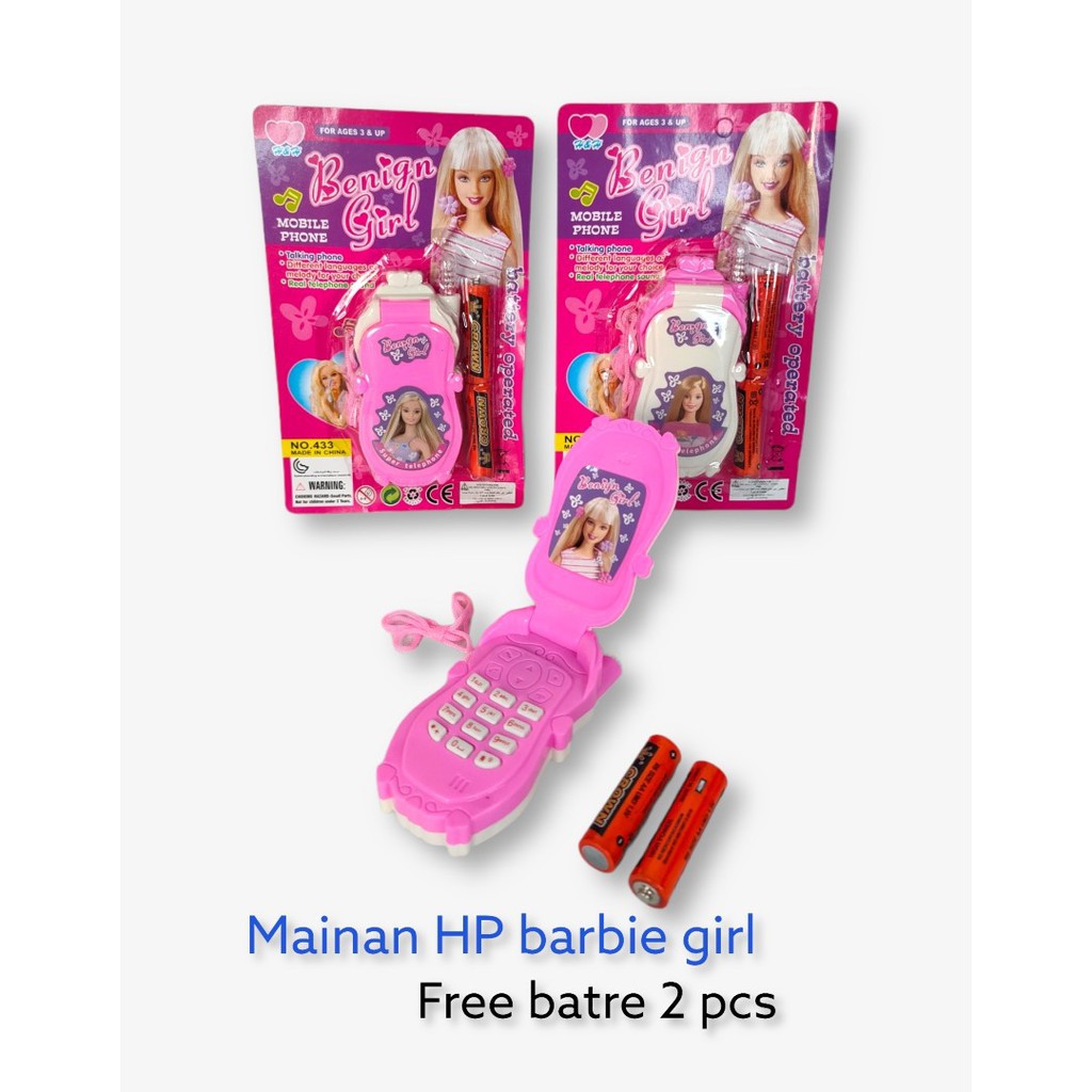 phone mainan barbie